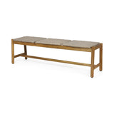 Acacia Wood Bench with 3 Seaters, Teak