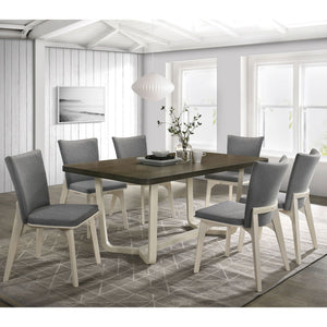 Jean - Upholstered Dining Side Chair (Set of 2) - Gray