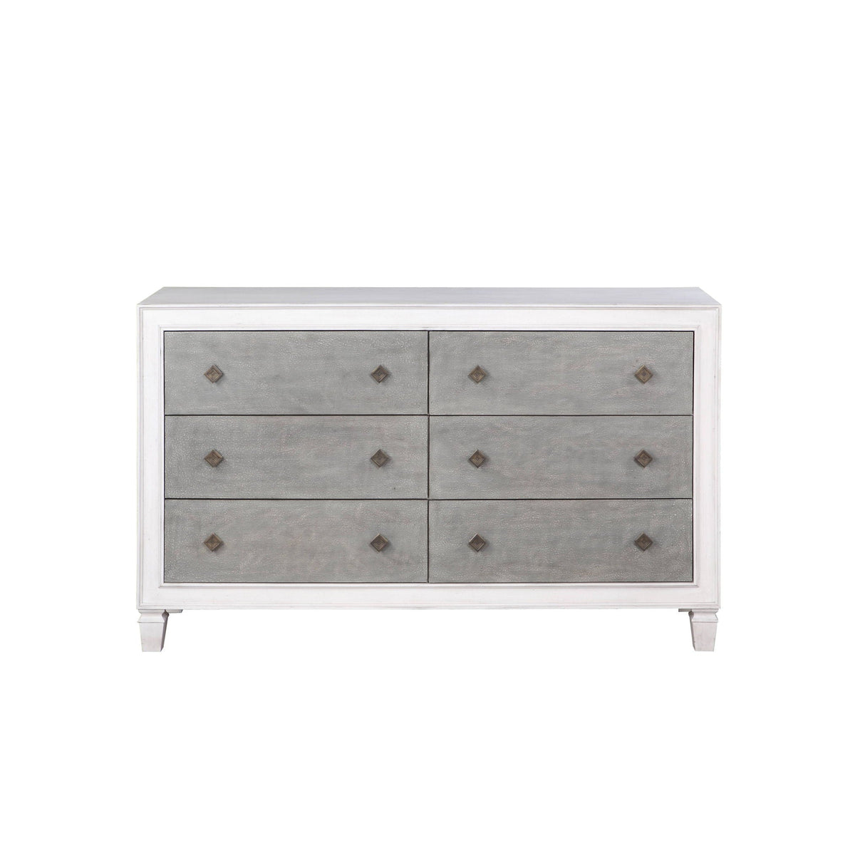Katia Weathered Dresser - White