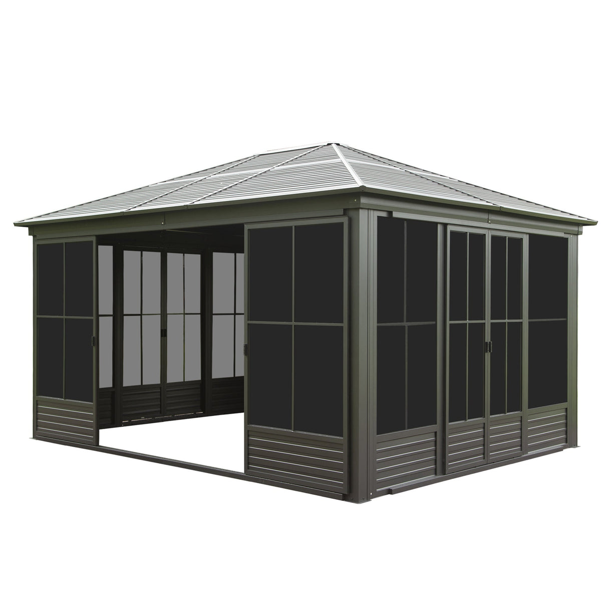 12x14FT Outdoor Sunroom Gazebo