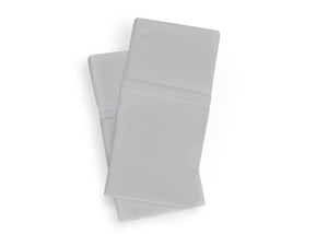 BedGear Dri-Tec King Pillowcase Set, Grey