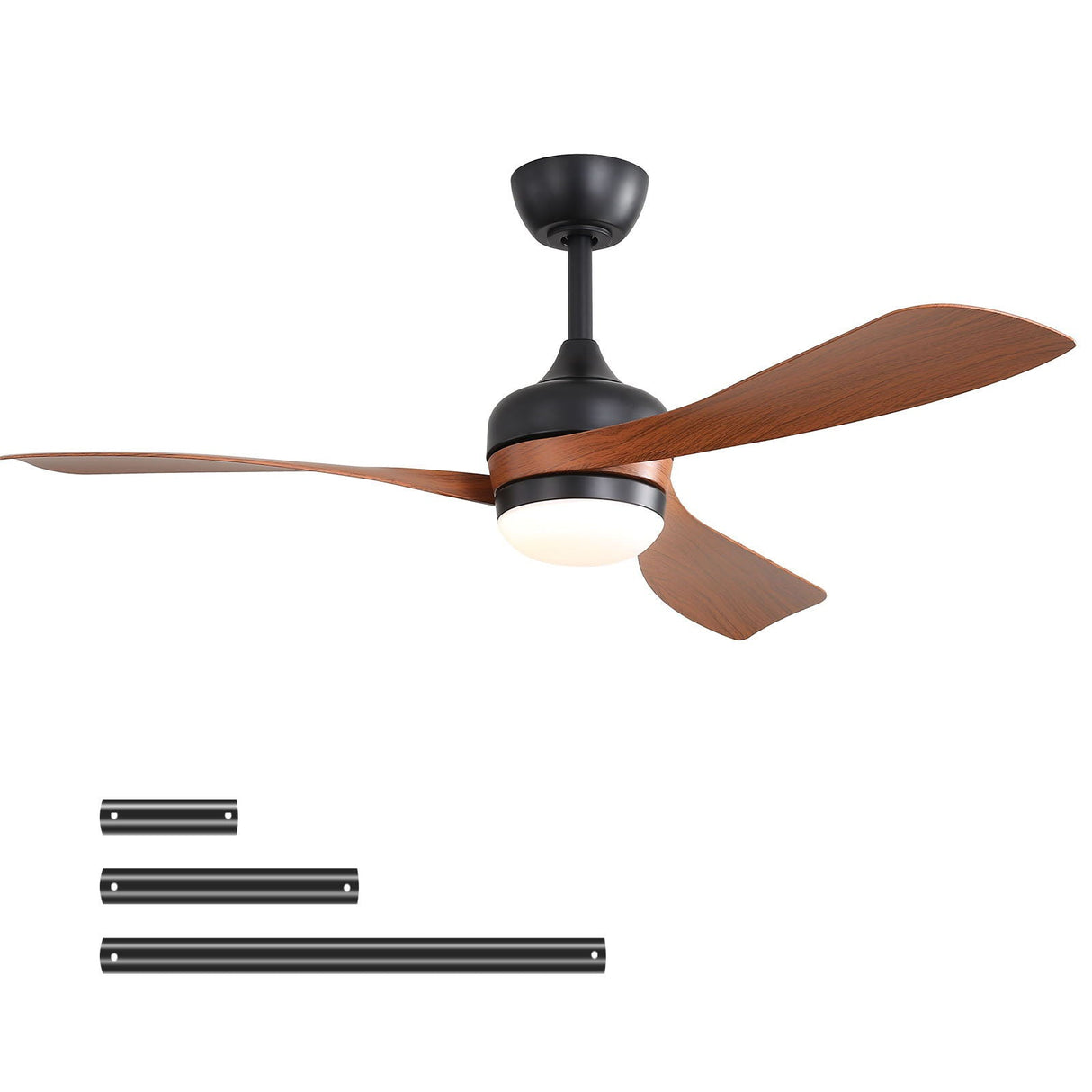 Ceiling Fan With 3 Blades, Remote Control, Reversible DC Motor