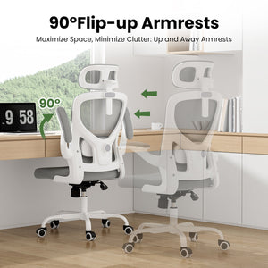 Ergonomic Office Chair with Headrest and Lumbar Support