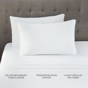 Restonic ComfortCare Hybrid Restful Nights Euro Top Mattress with Bedding Pack Queen