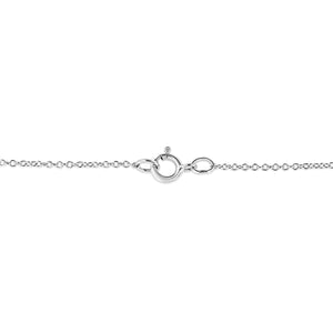 .925 Sterling Silver Diamond Accent Sunburst Milgrain 18" Pendant Necklace (I-J Color, I1-I2 Clarity)