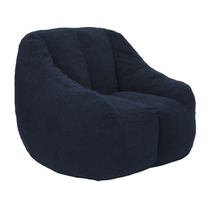 Comfy Bean Bag Chair With Memory Foam Filler, Tufted Soft