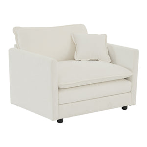 Accent Chair Set of 2, High-End Chenille Upholstered Armchairs