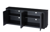 Modern Fluted Sideboard Storage Cabinet