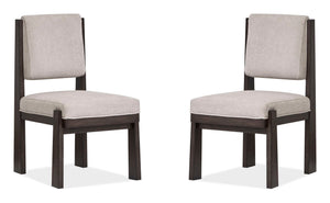 Tauren - Upholstered Side Chair (Set of 2) - Coffee Bean