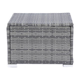 8 Piece Patio Sectional Wicker Rattan Outdoor Sofa Set with Storage Box