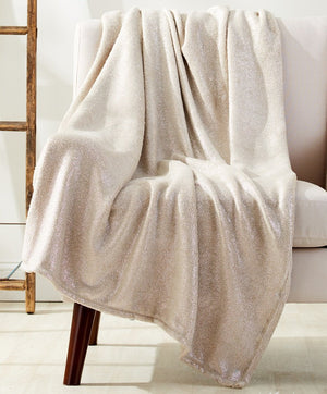 Faith, Hope, Love Home Decor Velvet Touch Metallic Sparkle Microplush Throw Blanket