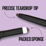 2-PACK – Maybelline Express Brow 2-In-1 Pencil and Powder Eyebrow Makeup, Soft Brown