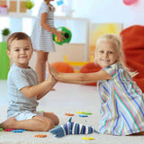 4-Pack Jiggle Wiggle 7-Inch Jumbo Fidget Slug Toy