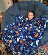 Decor&More American Pride Collection Microplush Throw Blanket (50" x 60")