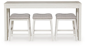 Robbinsdale - Rectangular Dining Room Counter Table Set (Set of 4) - Antique White