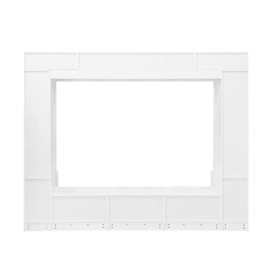 Wall Unit Entertainment Center With Bookshelves For TVs Up To 80"