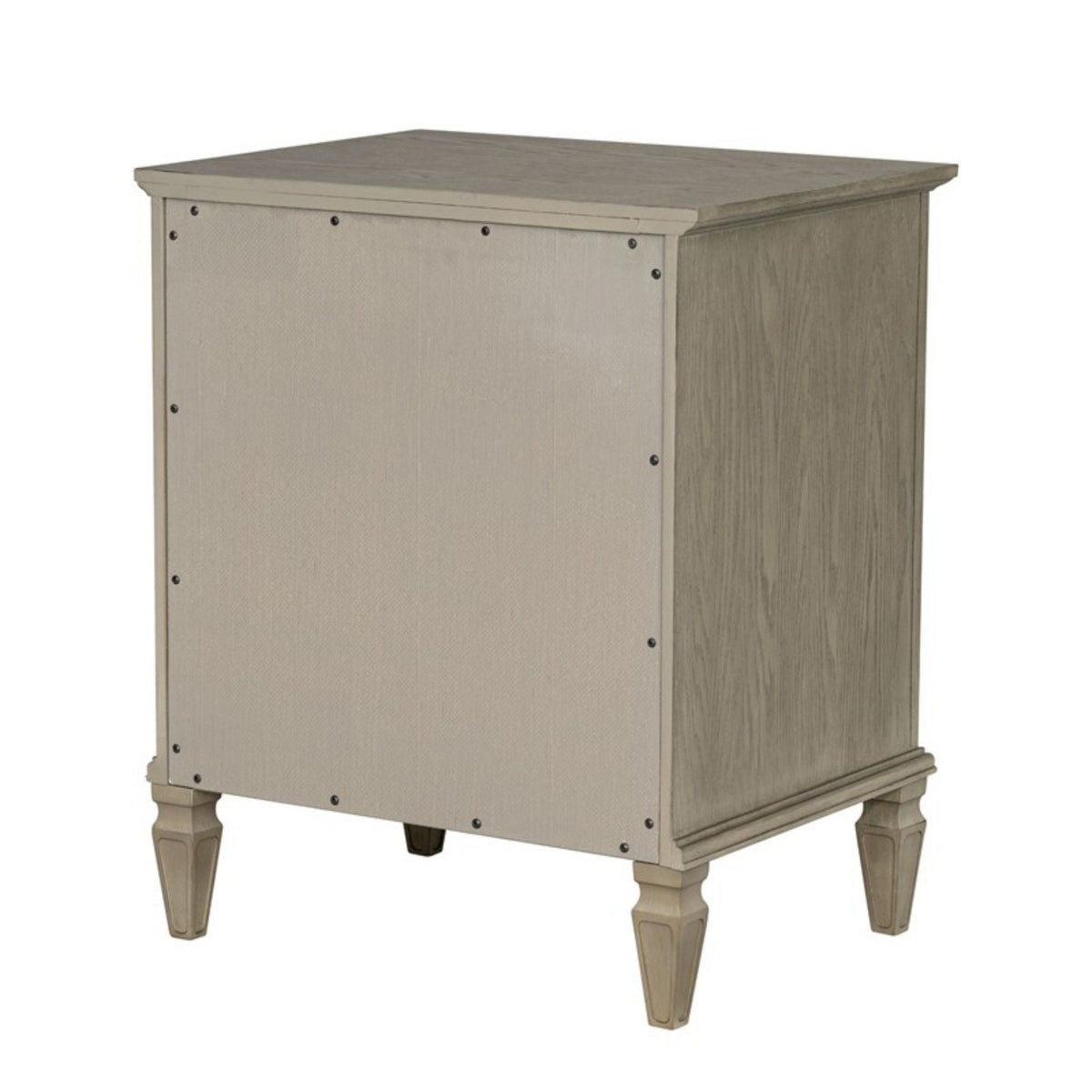 Victoria Nightstand with Open Storage - French Design - Multiple Colors