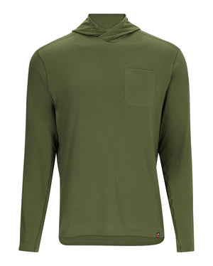 Simms Men's Glades Hoodie Dark Clover Heather XXLarge