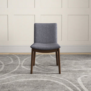 Laura - Mid-Century Modern Solid Wood Dining Chair (Set of 2)