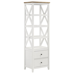 Hollis 3-piece 67-inch TV Stand Entertainment Center White