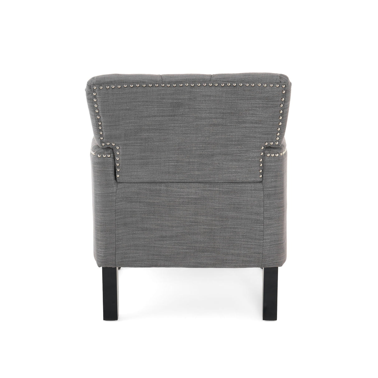 Harrison - Tufted Club Chair With Button Tufted Back And Birch Wood Legs