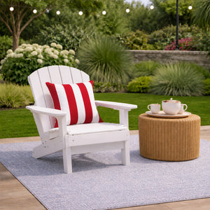 4 Pack Outdoor Lumbar Pillow Covers – Water-Repellent & Fade Resistant