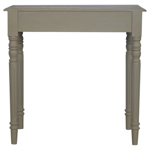 Solid Wood Hand Painted Writing Desk, 1-Drawer