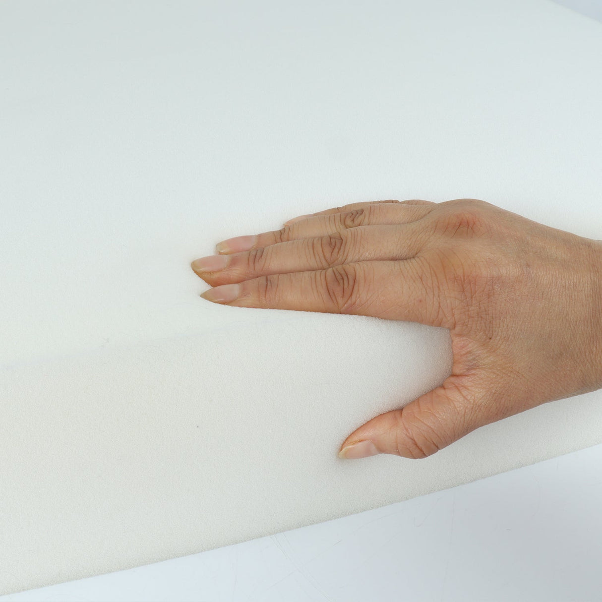 2 PCs Set High Back Patio Chair Cushions - Beige Brown