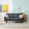 Bahamas - Minimalistic Sofa With 2 Throw Pillows
