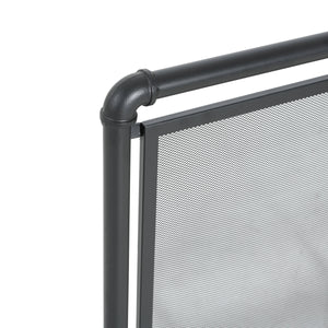 Celeste 1 Panel Iron Fireplace Screen 36" W x 29" H