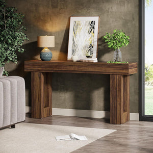Console Table, Extra Long Narrow Sofa Table For Living Hallway
