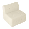 Modern Minimalist Sleeper Sofa, Compressed Sectional Single Seat