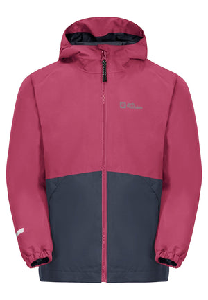 Jack Wolfskin Iceland 3In1 Jacket - Dark Fuchsia