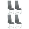 High Back Side Chairs Dining Chairs With Padded Upholstery (Set of 4)