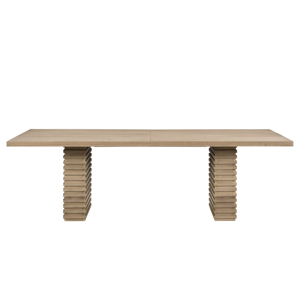 95-Inch Dining Table in Light Ash