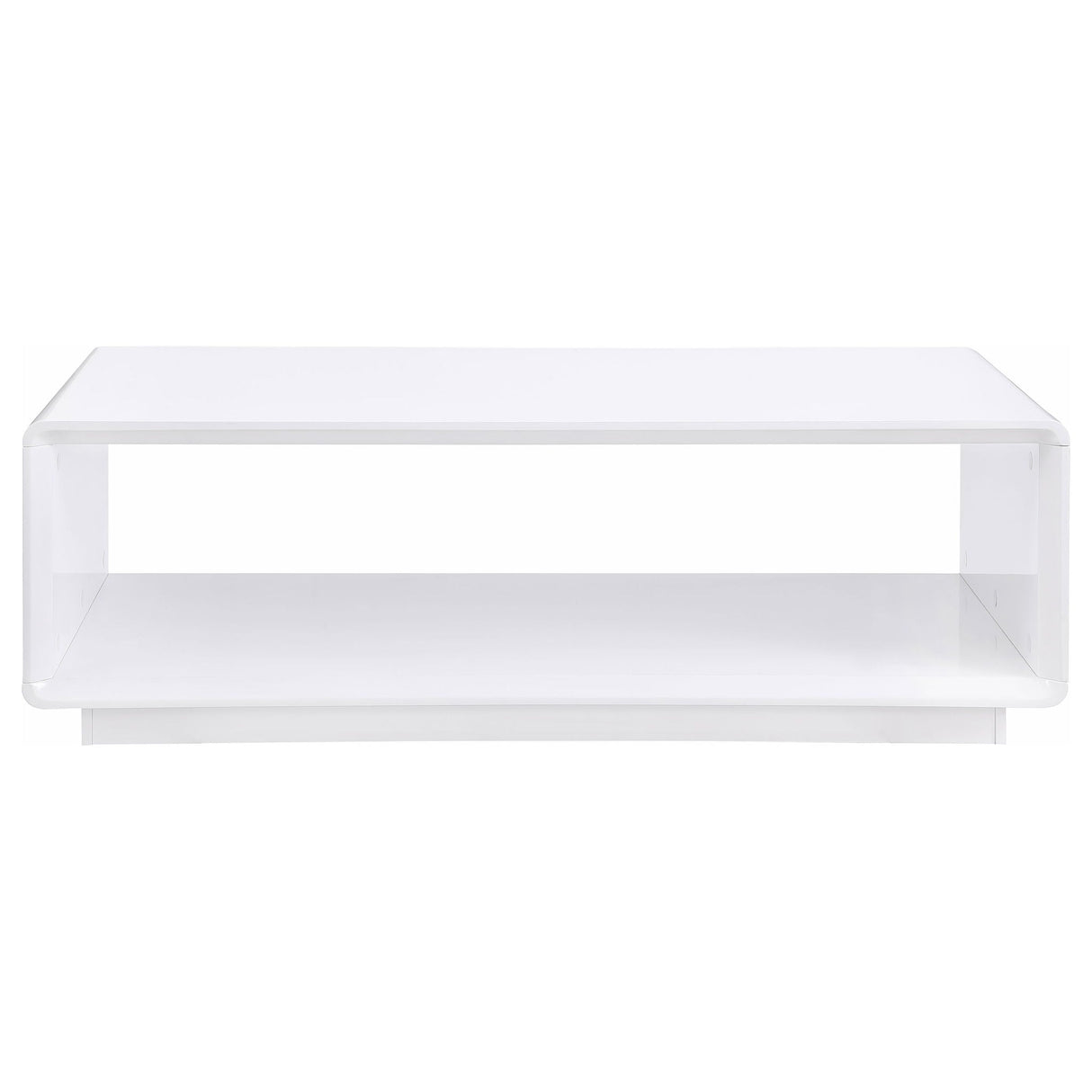 Fletcher - 2 Piece Coffee And End Table Set - Gloss White