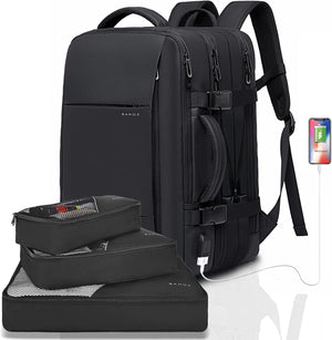 Expandable Travel Backpack 26–45L Laptop Duffel Bag