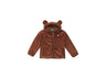 LL Bean Toddler Hi Pile Fleece Jacket - Dark Barley