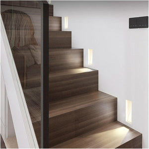 Nordic Frameless Stair LED Wall Light Stainless Steel Sensor Indoor
