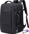Expandable Travel Backpack 26–45L Laptop Duffel Bag