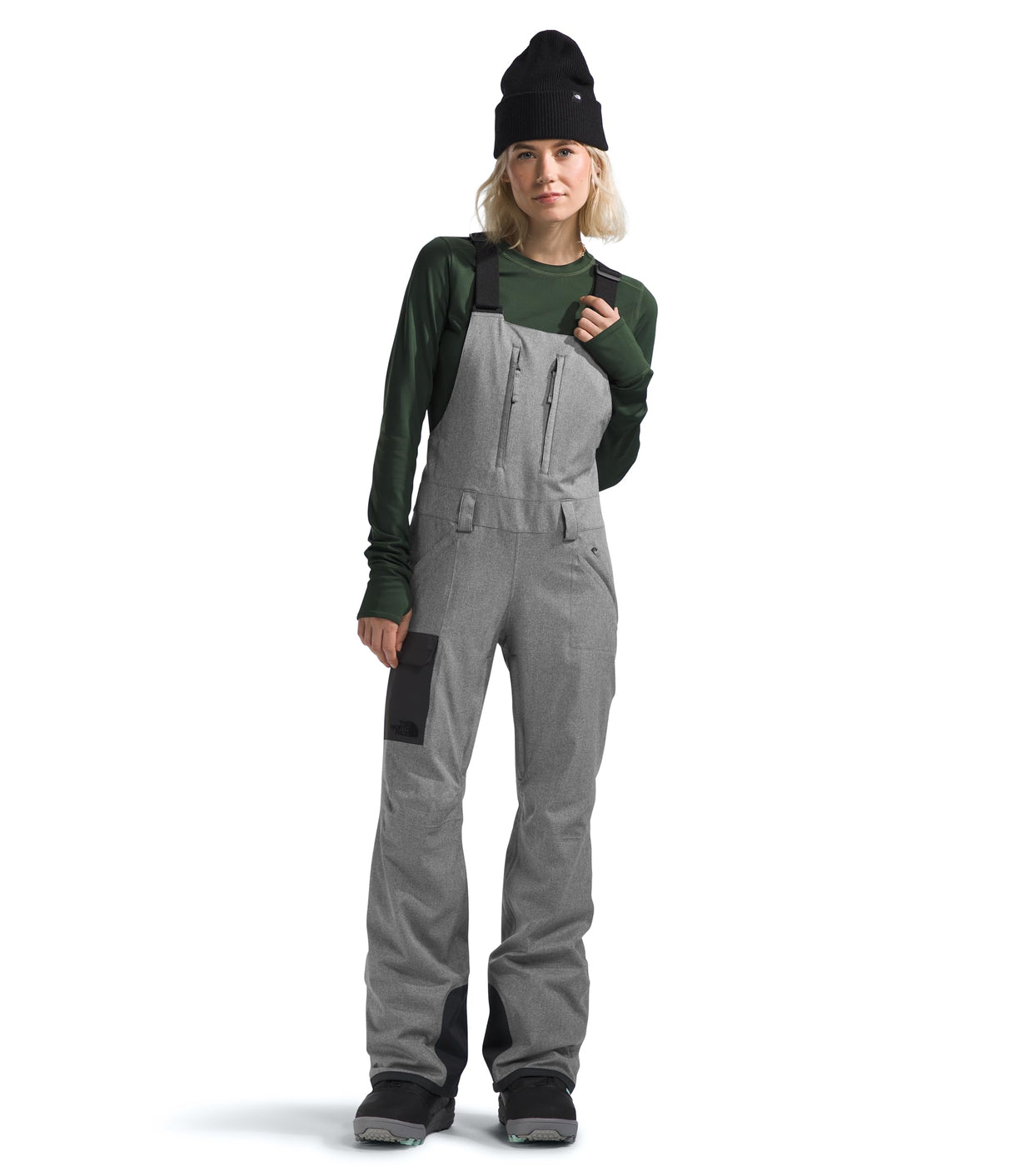 Women's Freedom Bib - Medium Grey Heather