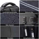 Talmont Extra Large Laptop Backpack – Travel Carry-On, Fits 17" & 15.6" Laptops, Water-Resistant Anti-Theft Business Bag for Men & Women