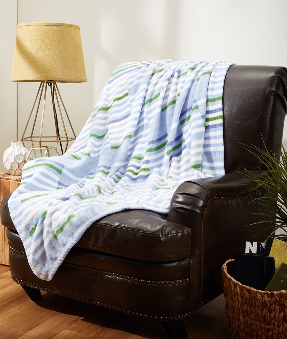 Decor&More Home Essentials Cameo Microplush Blanket