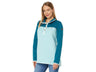 LLBean Women's Quilted Sweatshirt Mock Neck Tunic