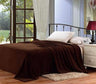 Decor&More Home Essentials Solid Microplush Blanket