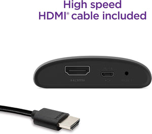 Roku Express | HD Roku Streaming Device with Simple Remote (no TV controls), Free & Live TV