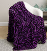 Faith, Hope, Love Home Decor Ultra Lush King Size Zebra Microplush Blanket