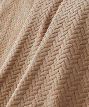 Decor&More Noble House Oversized and Extra Heavy Chevron Braided Throw Blanket (50" x 70")