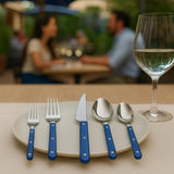 Khen Cutlery Set of 20, 18/8 Stainless Steel Flatware,