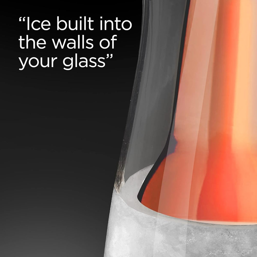 Freezer Whiskey Glass Gift for Dad - Insulated 7oz Frozen Chiller Cup (7oz) Enjoy Ice Cold Scotch and Bourbon - Drinking Gift (Gift Boxed)